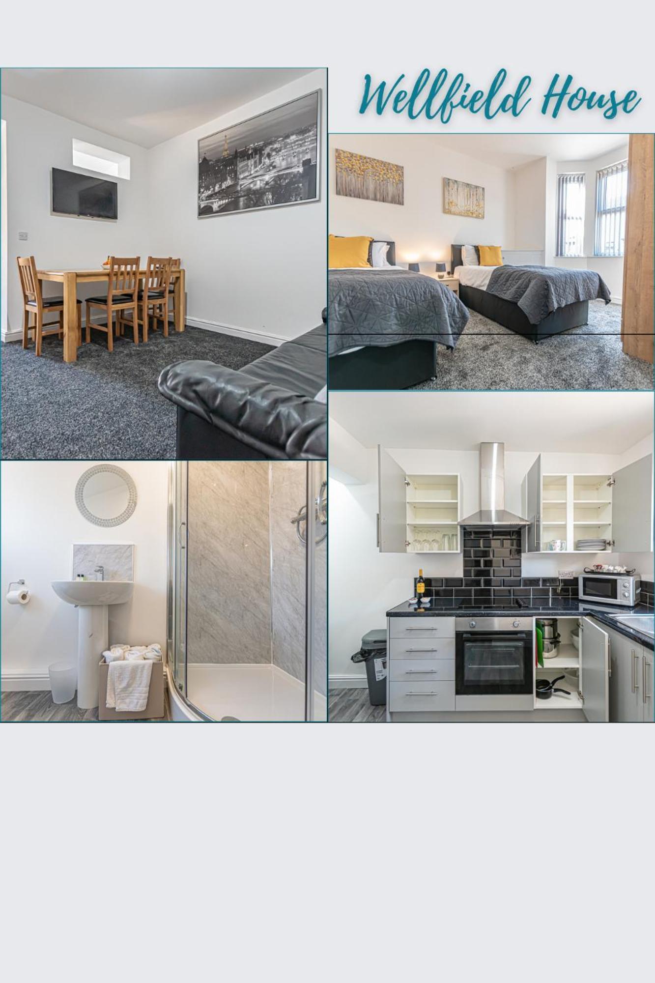 Wellfield Serviced Accommodation Warrington Ngoại thất bức ảnh