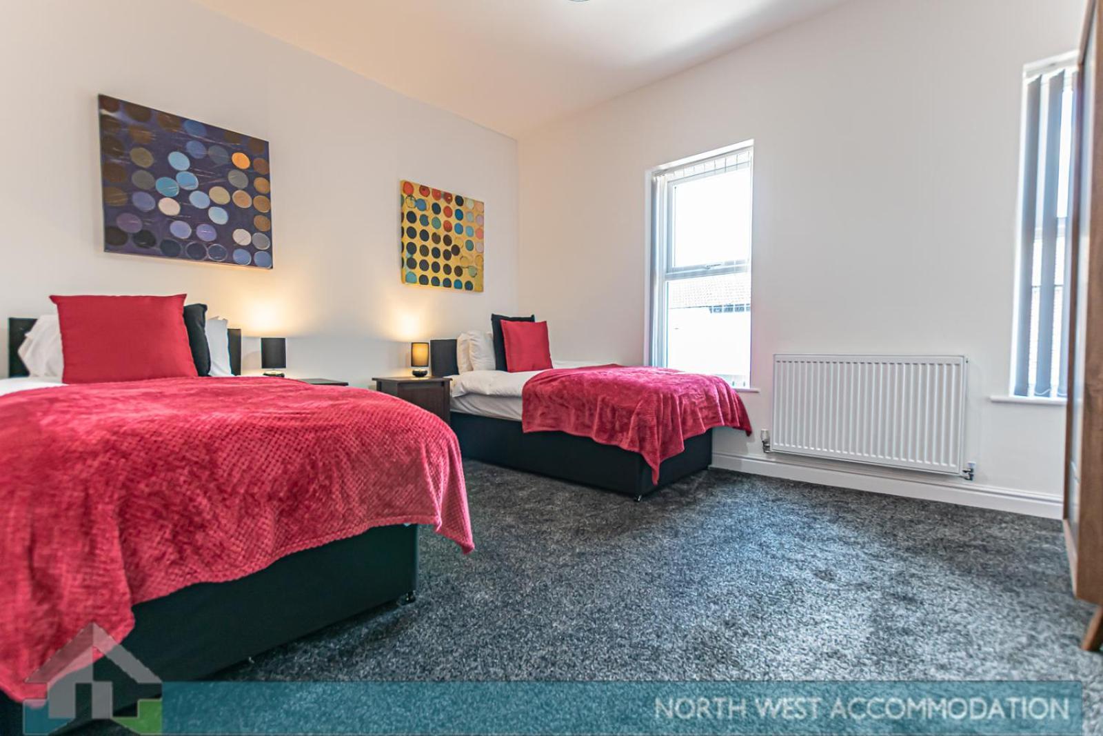 Wellfield Serviced Accommodation Warrington Ngoại thất bức ảnh